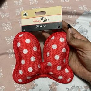 Disney Tails Minnie mouse bow Chew Toy